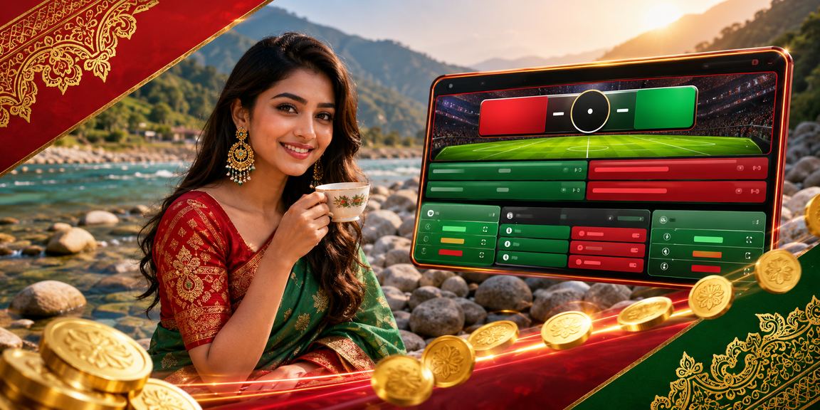 সিলেটে বিনোদন কেন্দ্রে অডস বিশ্লেষণ করছেন উৎসাহী দর্শক